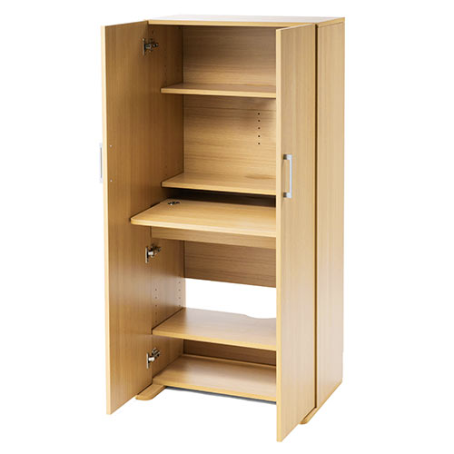 ライティングデスク 収納 棚付き 間仕切り ママデスク 折りたたみ