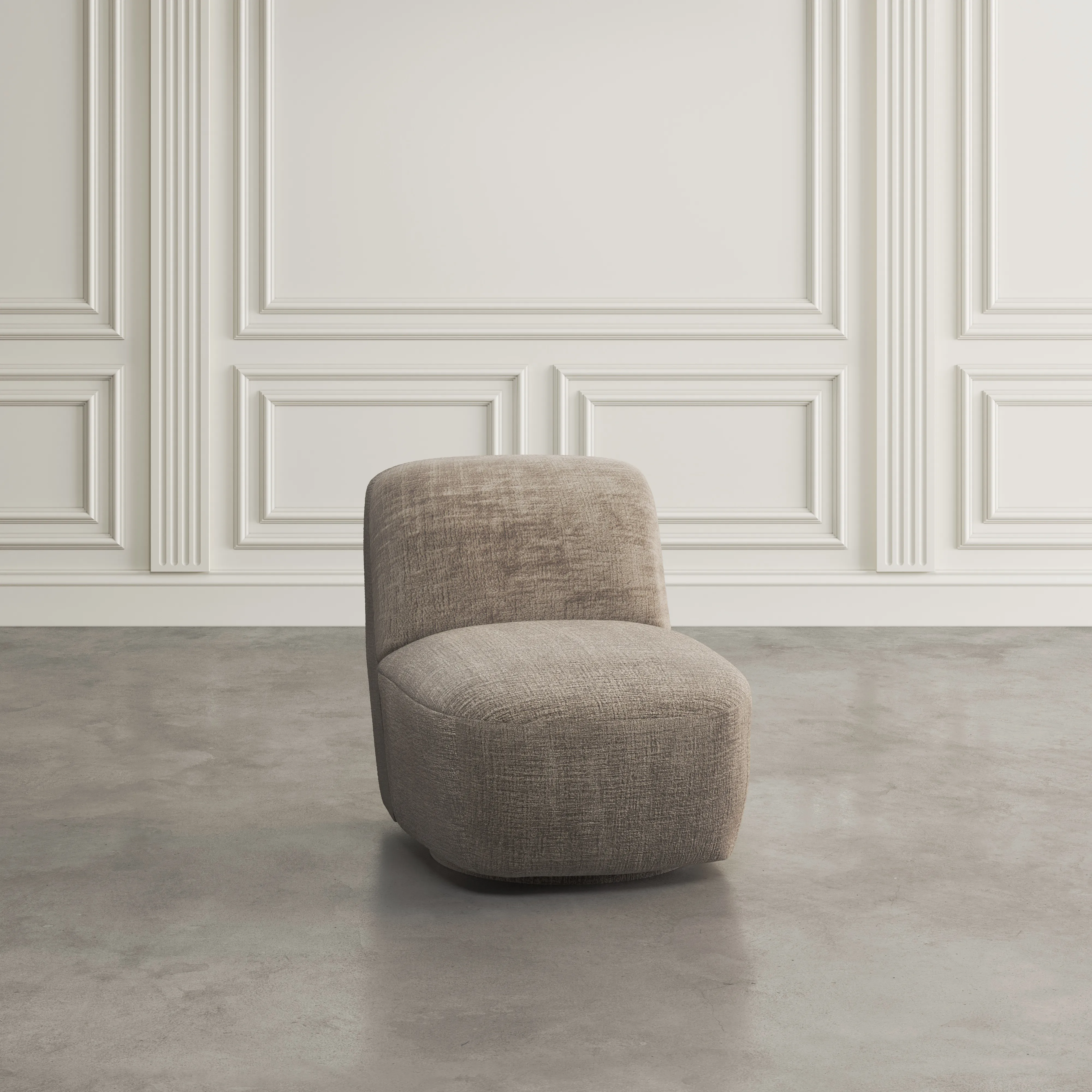 Josie Swivel Accent Chair JOSIE-SW-MINK by Jofran at Wendells