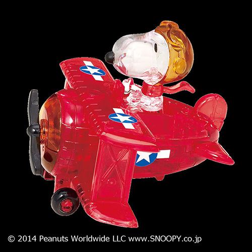 ビバリー クリスタルパズル スヌーピー フライングエース 40ピース