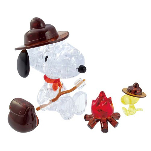 ビバリー クリスタルパズル PEANUT スヌーピー キャンプ 43ピース