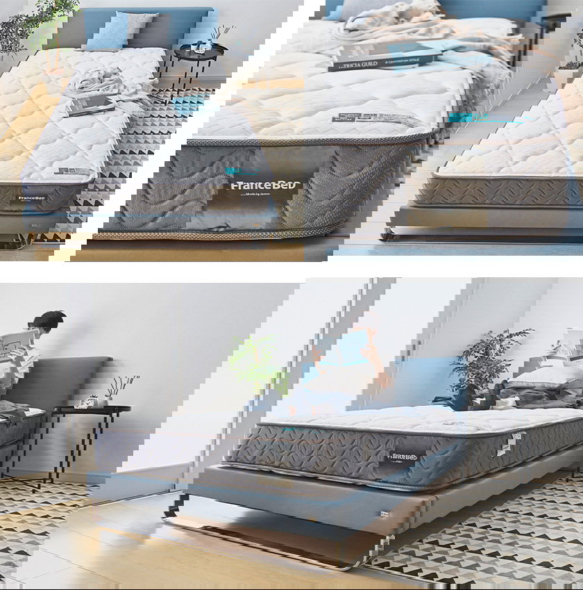 フランスベッド マットレス シングル 2年保証 寝返りしやすい 通気性