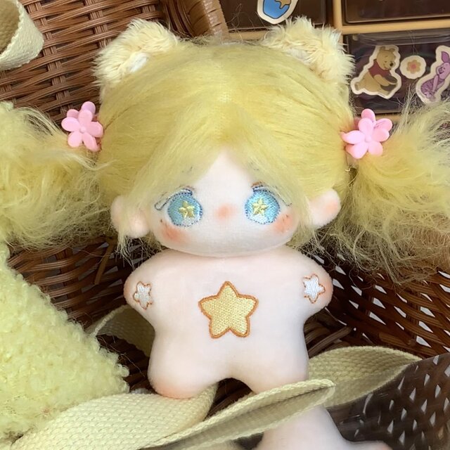 星の妹比 10CM 着せ替えぬいぐるみ 無属性 女の子 着せ替え人形