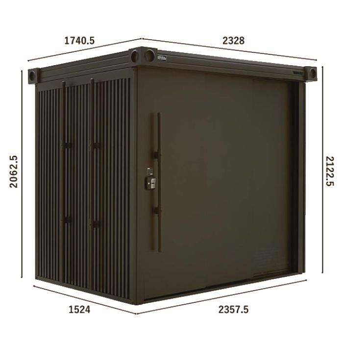 ヨド物置 エルモ LMD-2215-BM(BEAMSモデル)一般型【Bパック】 間口