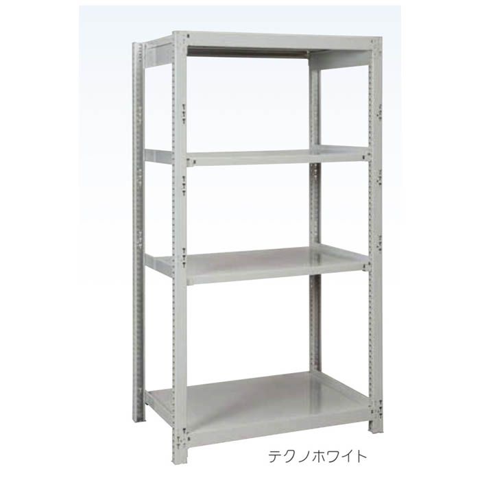 中量ラック 200KGタイプ 基本型 1800×600×1500 4段 TWの通販｜スチール