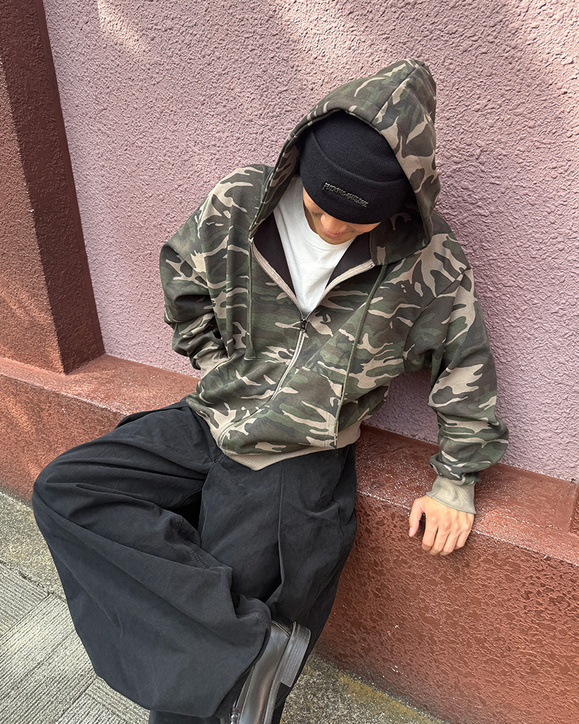 迷彩フードジャケット | ファッション通販サイト NUGU