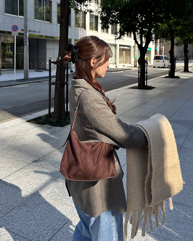 スエードショルダーバッグ | ファッション通販サイト NUGU