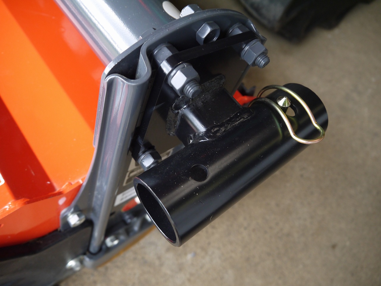 畔際処理サイドディスクの取付（クボタ トラクター）by Ultra-man