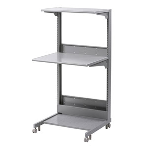 RAC-272【パソコンラック（業務用・棚可変・幅750mm・高さ1540mm