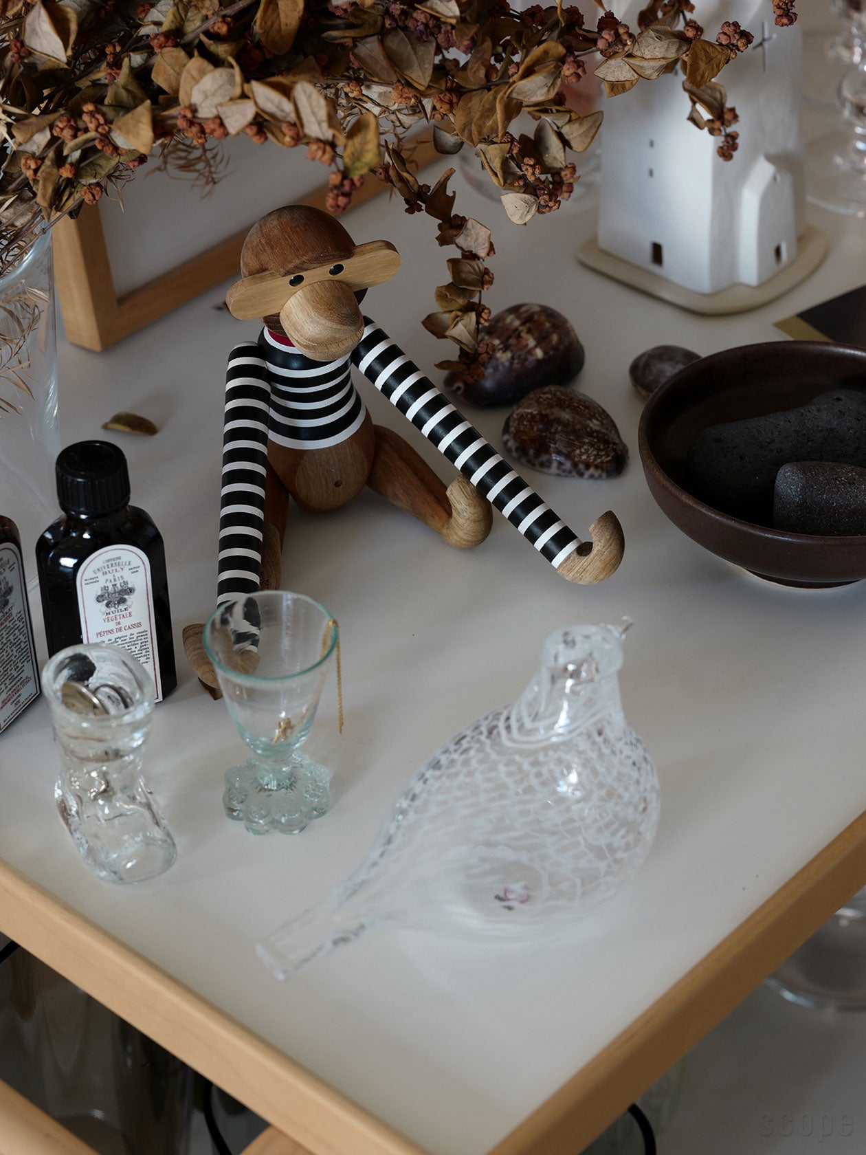 カイボイスン　モンキー　アニバーサリー　70ＡＲ 　④　スコープ　scope Kay Bojesen - カイボイスン☆モンキー2体scopeさん購入品の通販 by