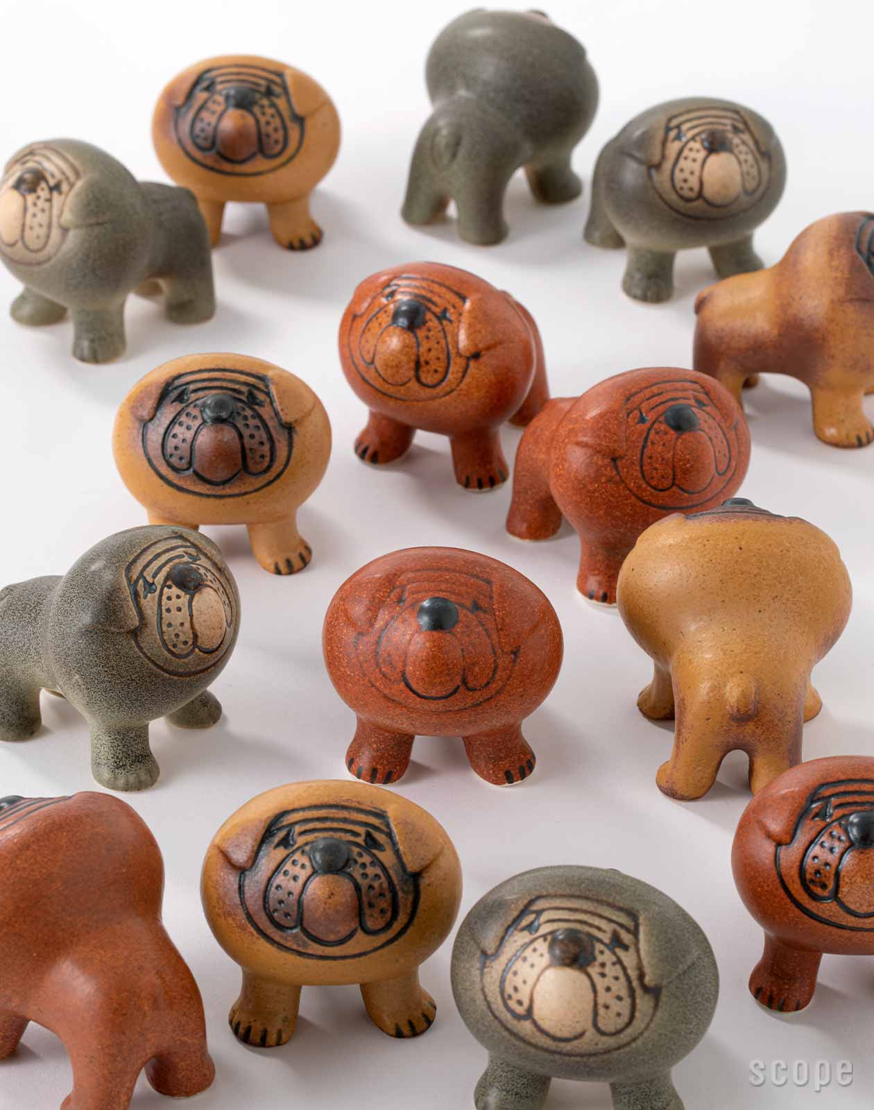 販売終了】Bulldog S | Lisa Larson (リサ・ラーソン)