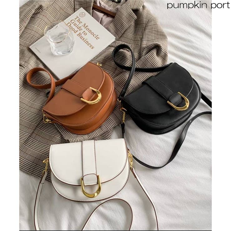 ショルダーバッグ Dゴールド金具 ポシェット[品番：PPNW0003464