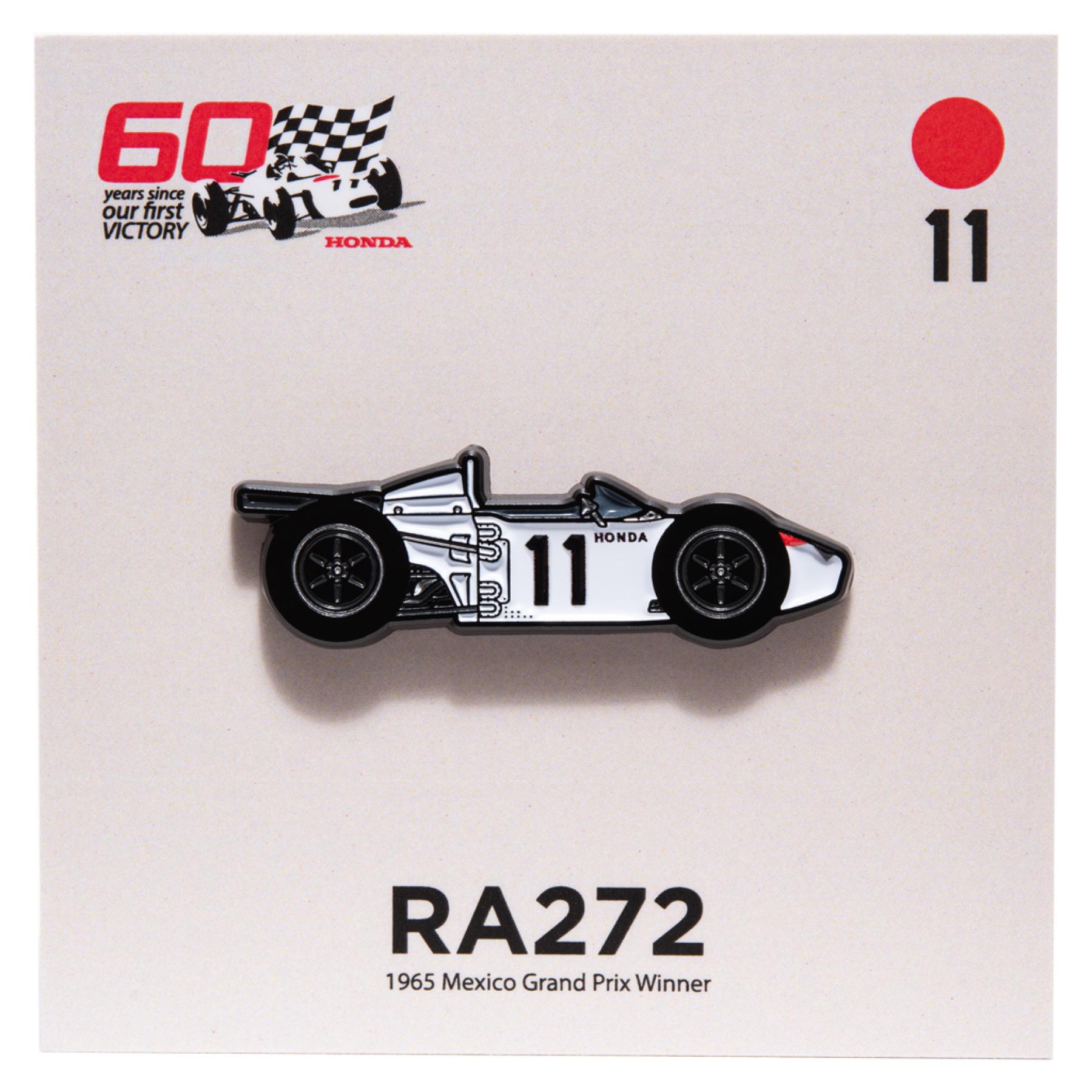 60th Anniversary RA272 Limited Edition Pin - Honda Racing Shop