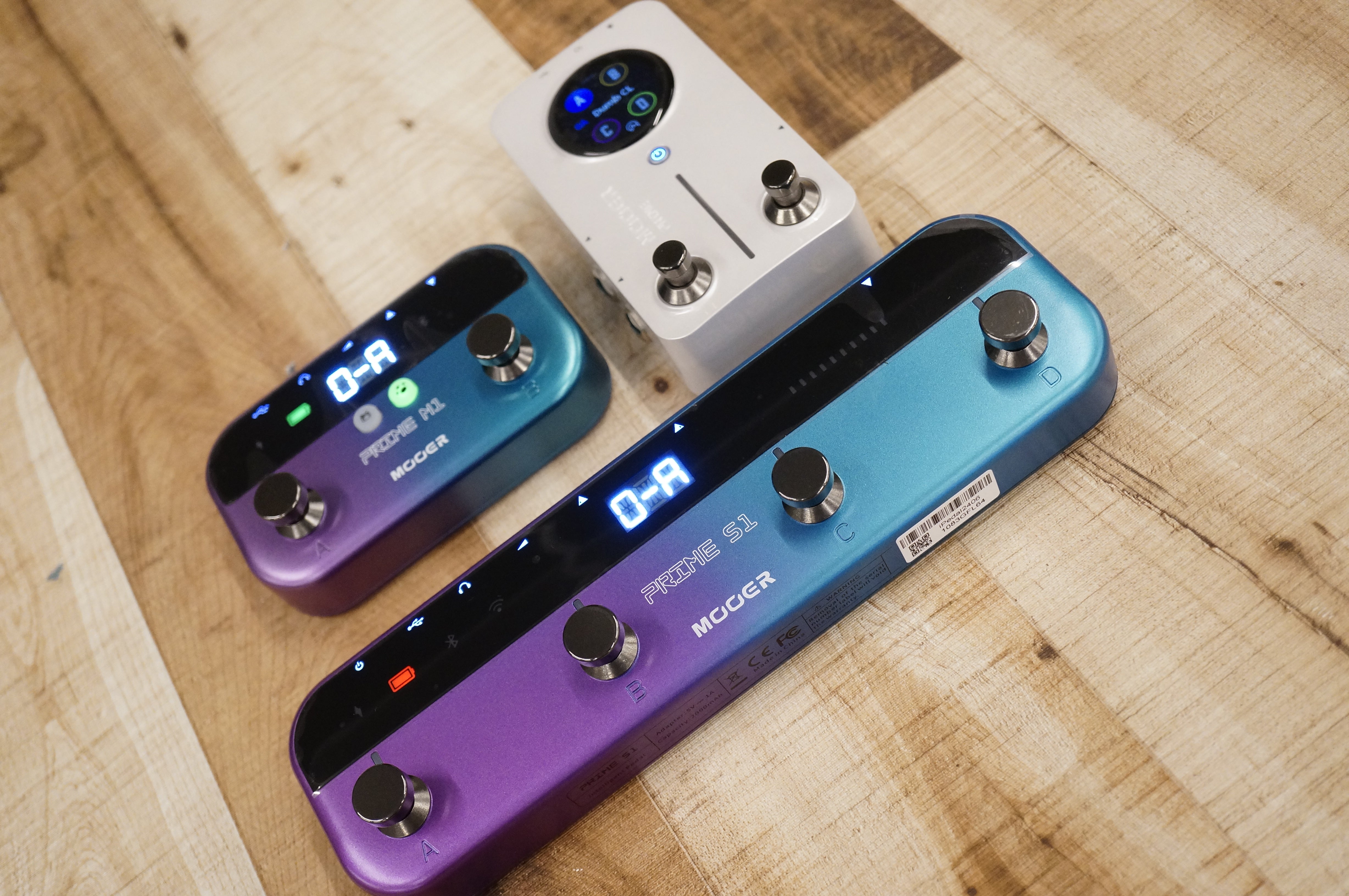 Mooer Prime S1、M1、M2の機能比較や収録エフェクトまとめ