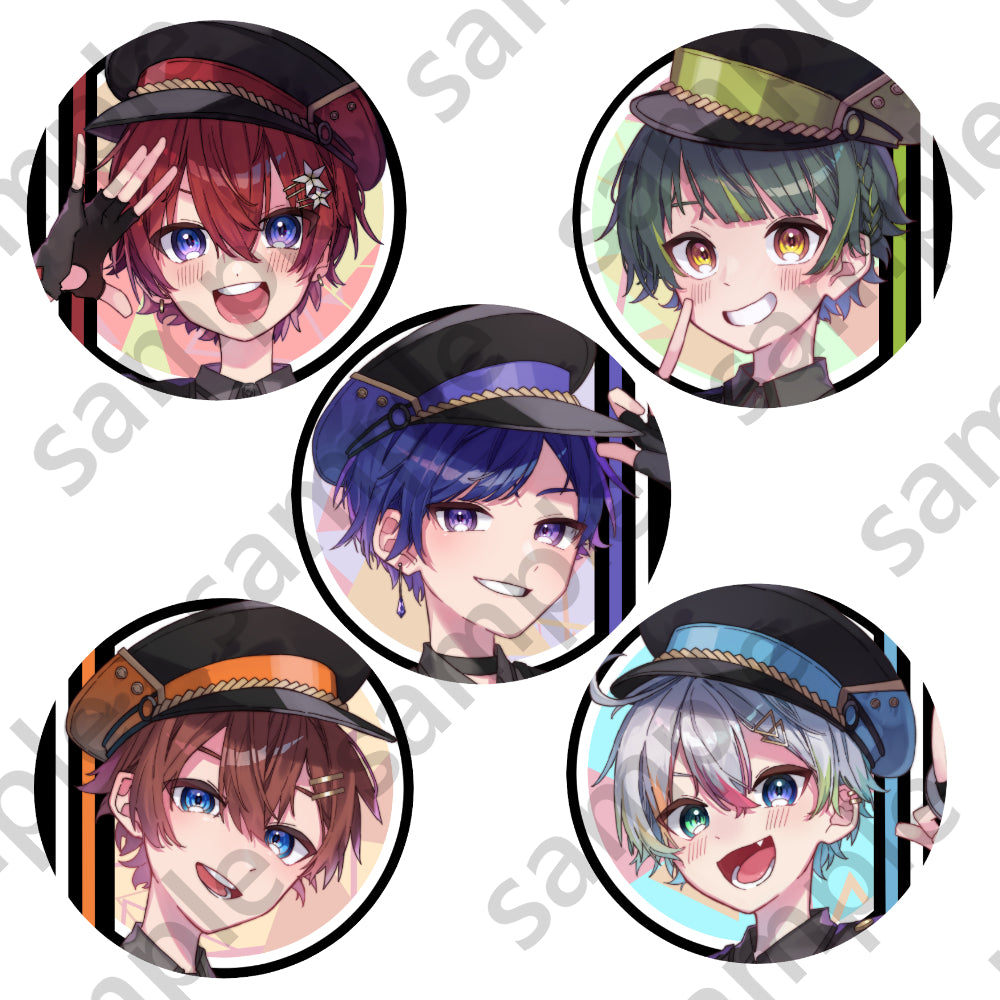 すたぽら ランダム缶バッジ 第2弾 - すたぽらしょっぷ【公式グッズ