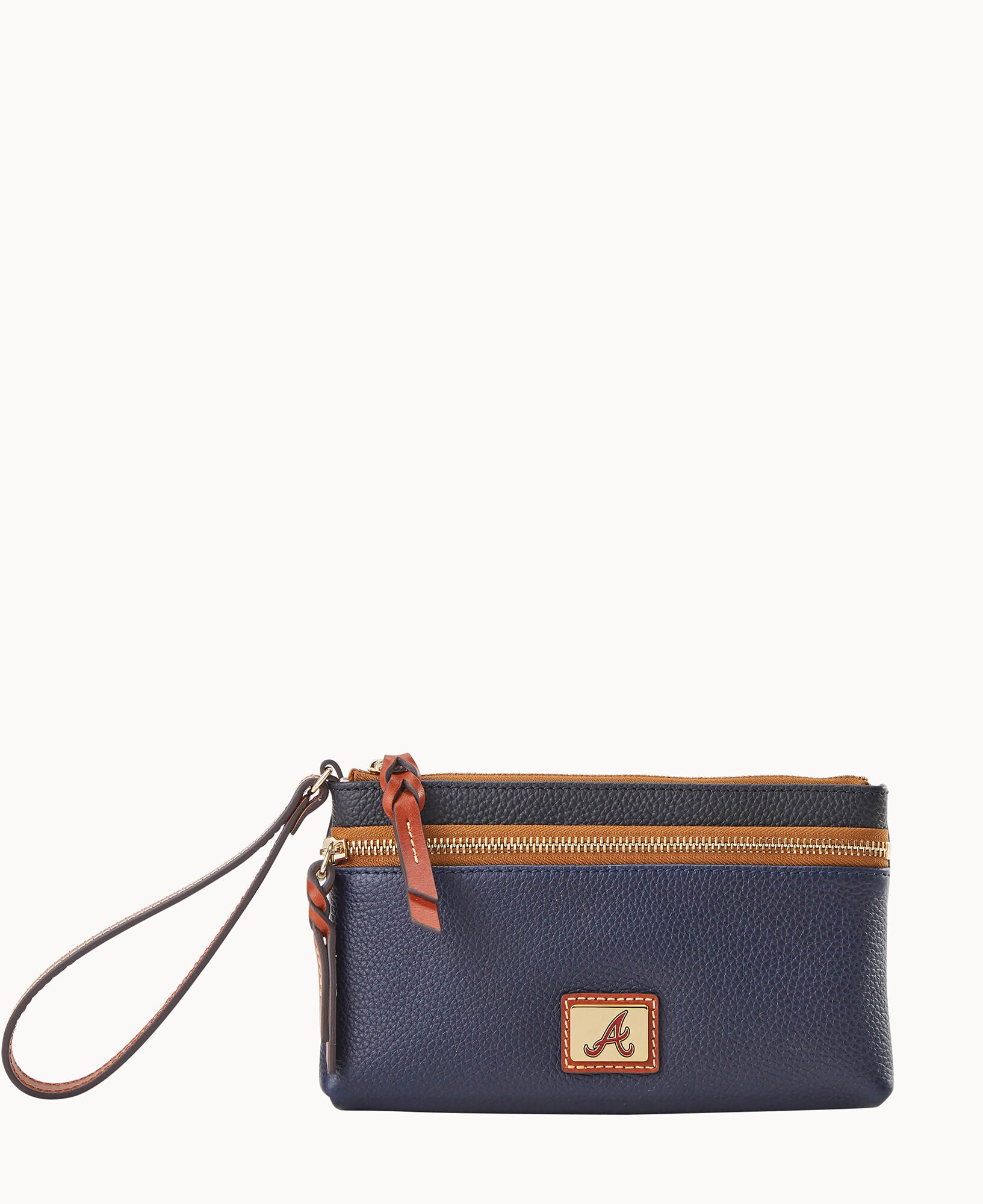 MLB Padres Double Zip Wristlet – Dooney & Bourke