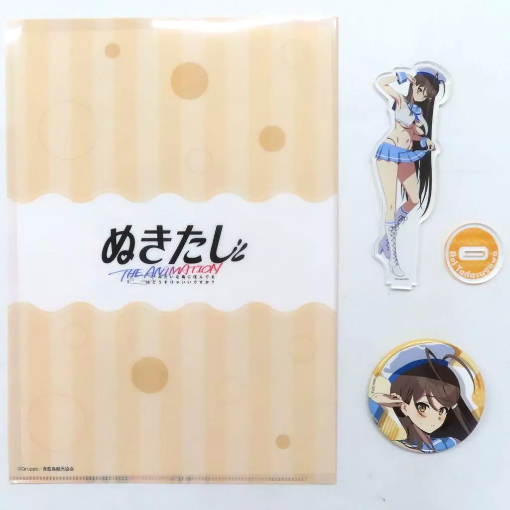 C106 ぬきたし 真夏の夢セット マリンセーラー水着ver. 糺川礼 駿河屋 -<中古>C106 ぬきたし THE ANIMATION 女部田郁子 真夏の夢