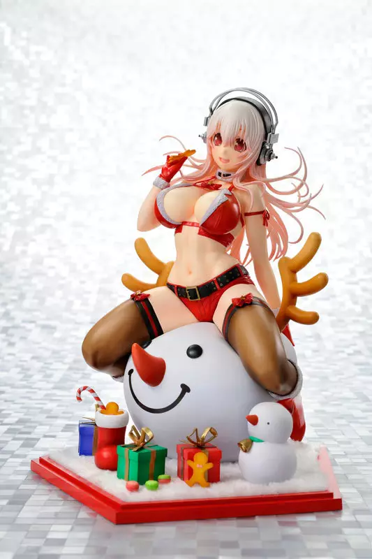 美少女フィギュア　VERTEX　1/7すーぱーそに子 クリスマスver.ジャンク クリスマスプレゼントはセクシーなそに子。「すーぱーそに子 10th