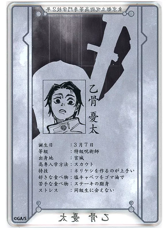 呪術廻戦 乙骨憂太 ステータスカードコレクション 15点 Amazon.co.jp: 呪術廻戦ステータスカードコレクション 乙骨憂太 : おもちゃ