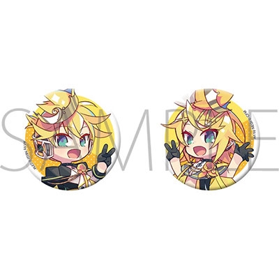 初音ミクシリーズ 缶バッジセット/B 鏡音リン・レン Happy 14th