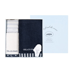 ジェラート ピケ[gelato pique]のオーガニックタオル3枚セット｜お祝い