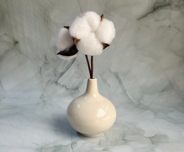 台湾 花入 花瓶 陶芸 手作り陶器 ツーもち-陶磁器 - Pinkoi