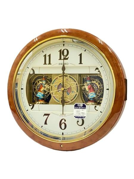 SEIKO(セイコー) / からくり時計/電波時計/BRW/RE559H/箱付/ウェーブ