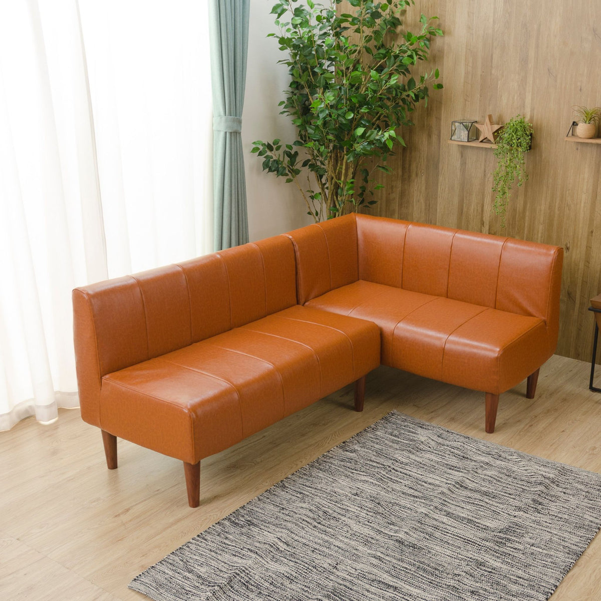 ダイニングソファ 2点セット ヴィンテージスタイル — 【セルタン 公式】