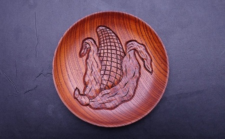 逗子茜工房 鎌倉彫 銘々皿（5枚セット） | 神奈川県逗子市 | ふるさと