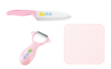 コトコト] 包丁・ピーラー・まな板セットP ピンク 子供用 こども 食育