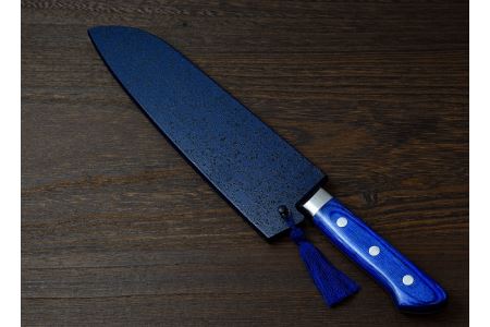 H44-26 剛シリーズ 三徳包丁 180mm 木製鞘付き【左利き用】 | 岐阜県関