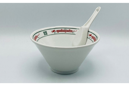 ラーメン大好き小泉さん 10周年記念どんぶり＋レンゲ 新品未使用