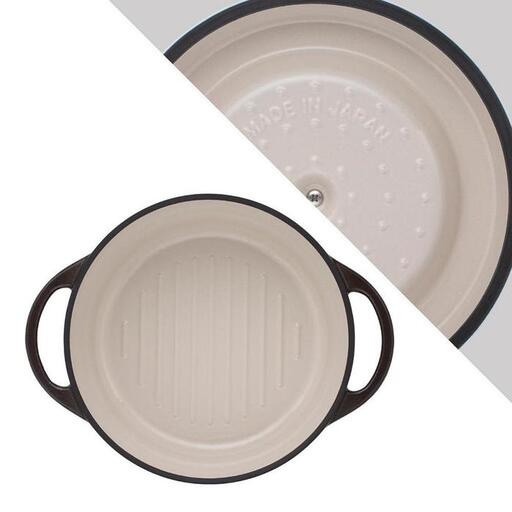 バーミキュラ オーブンポットラウンド22cm（パールブラウン） | 愛知県