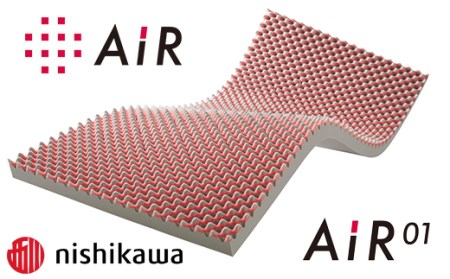 マットレス 西川 nishikawa BASIC ダブル サイズ エアー01 ピンク