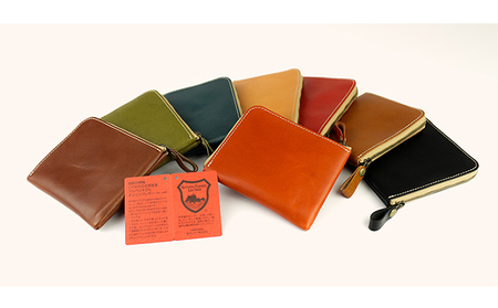 Native Creation L字ファスナー 薄型ミニ財布 NC3746 全8色 栃木レザー
