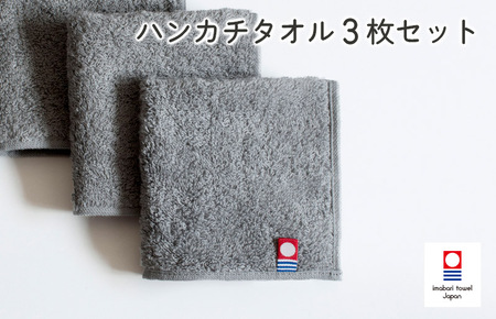 今治タオルブランド認定）今治ベーシックタオル ハンカチタオル 3枚
