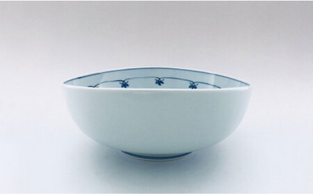 有田焼 港ロマン楕円盛鉢 しん窯・青花 皿 食器 うつわ 器 A28-3