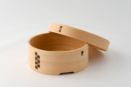 大館曲げわっぱ】おひつ(3合)浅型 【配送日指定不可】 1020P6001