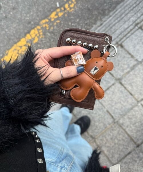 セール】《インフルエンサーuchida企画》ゆるくまストラップ（チャーム