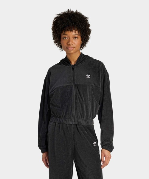 エッセンシャルズ シェニール トラックトップ / ジャージ / アディダス