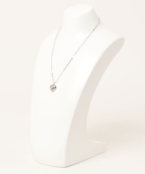 ぷっくり ミニハート ネックレス_（ネックレス）｜Port（ポート）の