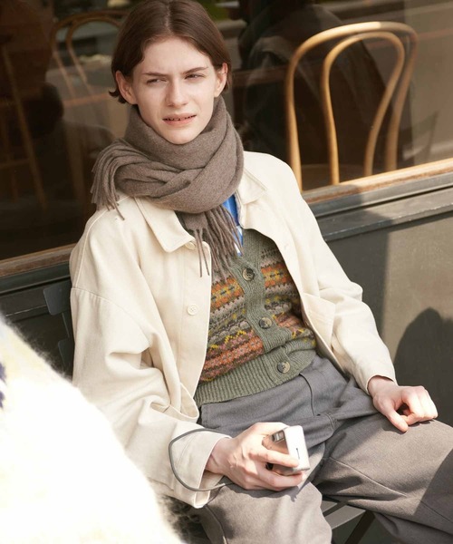 セール】7115 by SZEKI | キャンバス シャツジャケット WOMEN