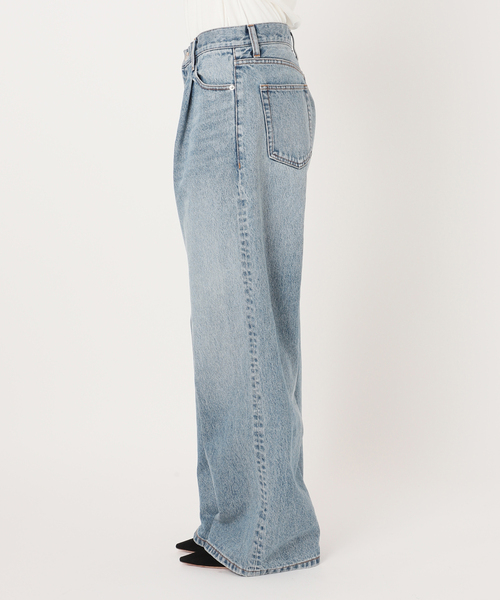 追加タックバギーデニム（デニムパンツ）｜Deuxieme Classe