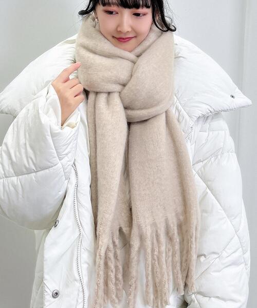 セール】フリンジボリュームストール（ストール/ショール）｜INGNI