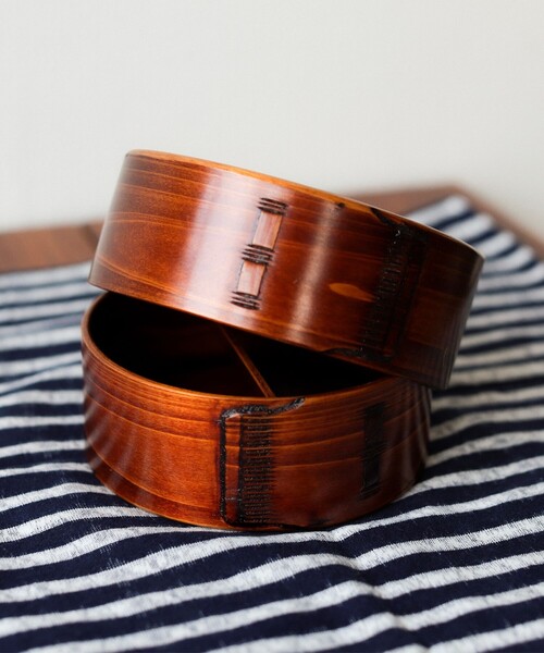 別注】ぬし熊 / 尾鷲わっぱ 弁当箱 丸型 小（お弁当箱）｜BEAMS JAPAN