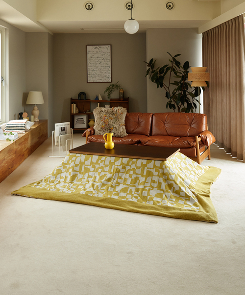 セール】KOTATSU COVER GEO ABSTRACTION 幾何学柄 こたつ カバー