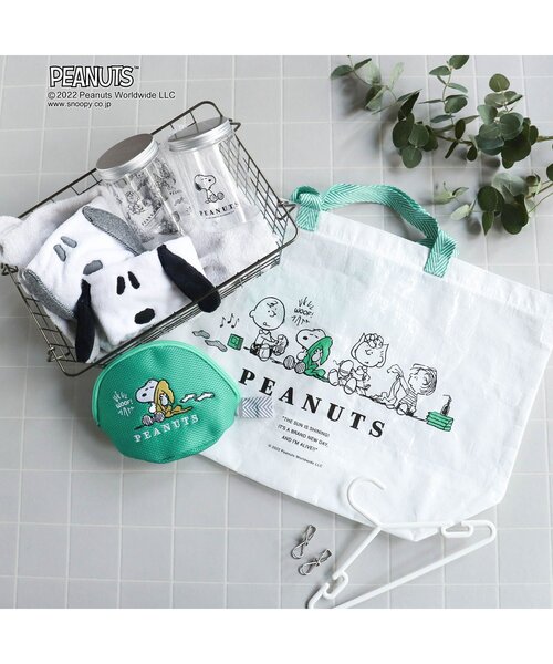 セール】スヌーピーラウンドメッシュポーチ（ポーチ）｜PEANUTS