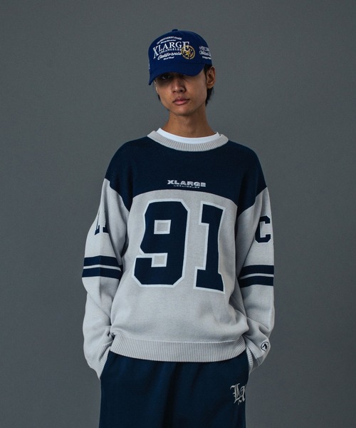 FOOTBALL SWEATER（ニット/セーター）｜XLARGE（エクストララージ）の