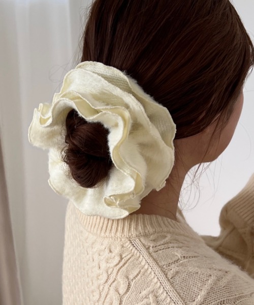 ニットシャギーシュシュ 634157（ヘアゴム）｜LOWRYS FARM（ローリーズ