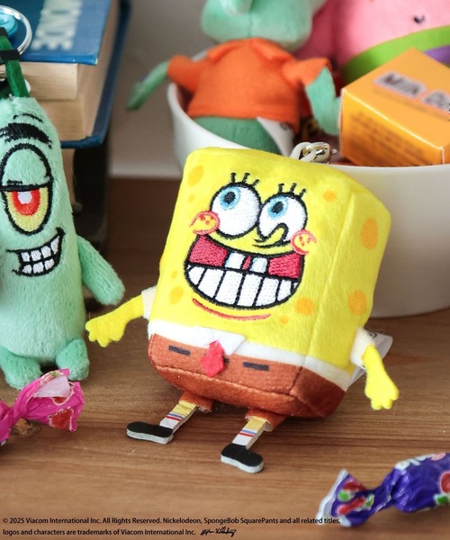 スポンジ・ボブ×BAYFLOW】SECRETヌイキーホルダー（キーホルダー