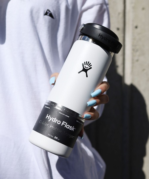 HydroFlask/ハイドロフラスク 20oz Wide Mouth ステンレスボトル/水筒
